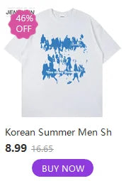 Hip Hop Streetwear Men Tshirt Oversized Short Sleeve Shadow Graphic Print Y2k Tops Tee Harajuku Gothic Aesthetic Clothing Cotton