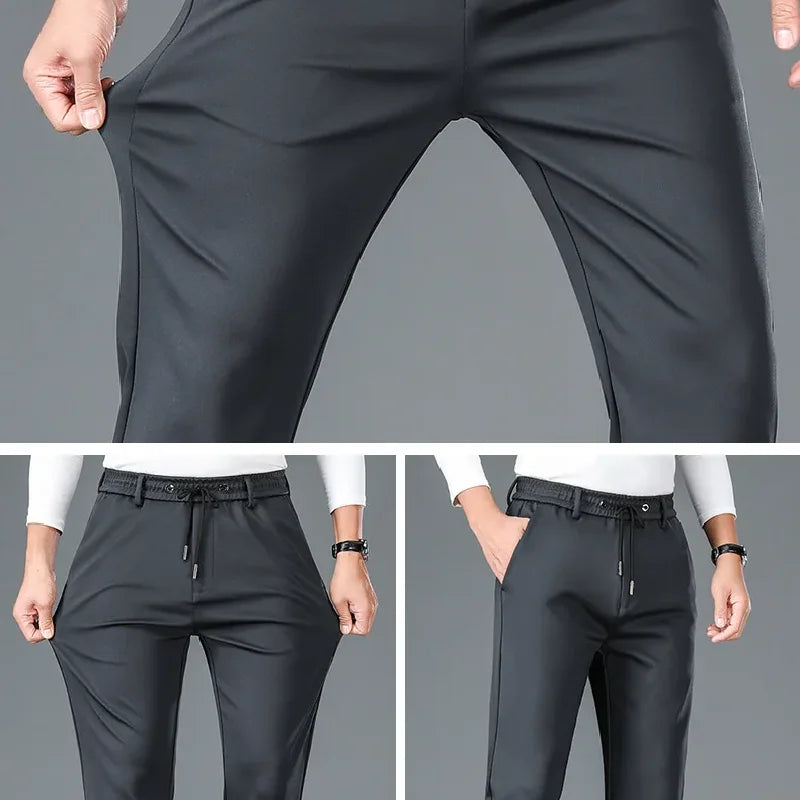 Ice Silk Quick Dry Casual Trousers