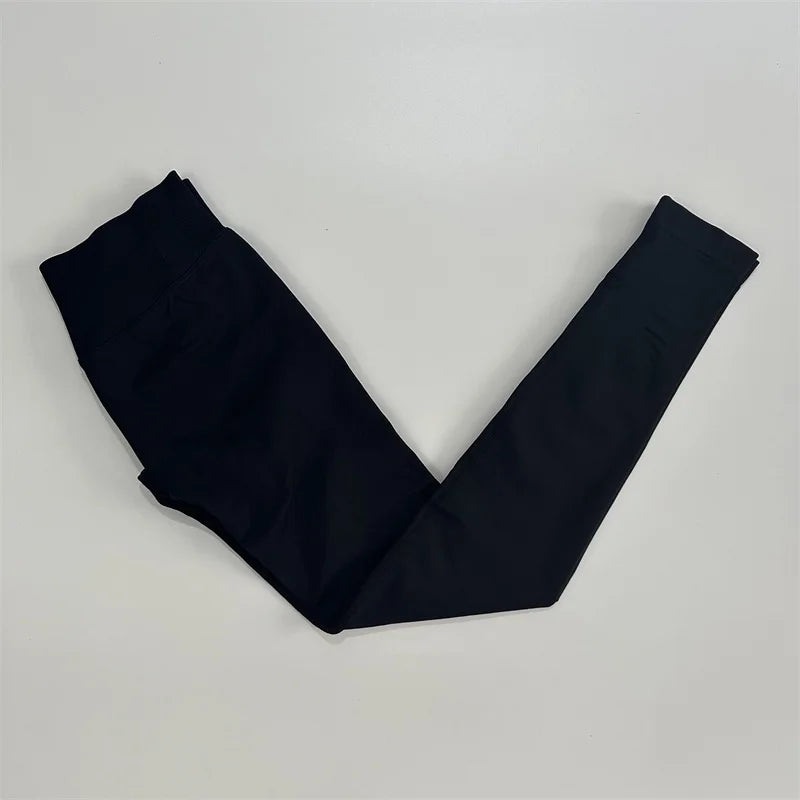 Yoga Leggings Women Scrunch Bum Workout Tights Seamless Pants Stretch Gym Sports Wear Booty Push Up Butt Lift Tights Slim