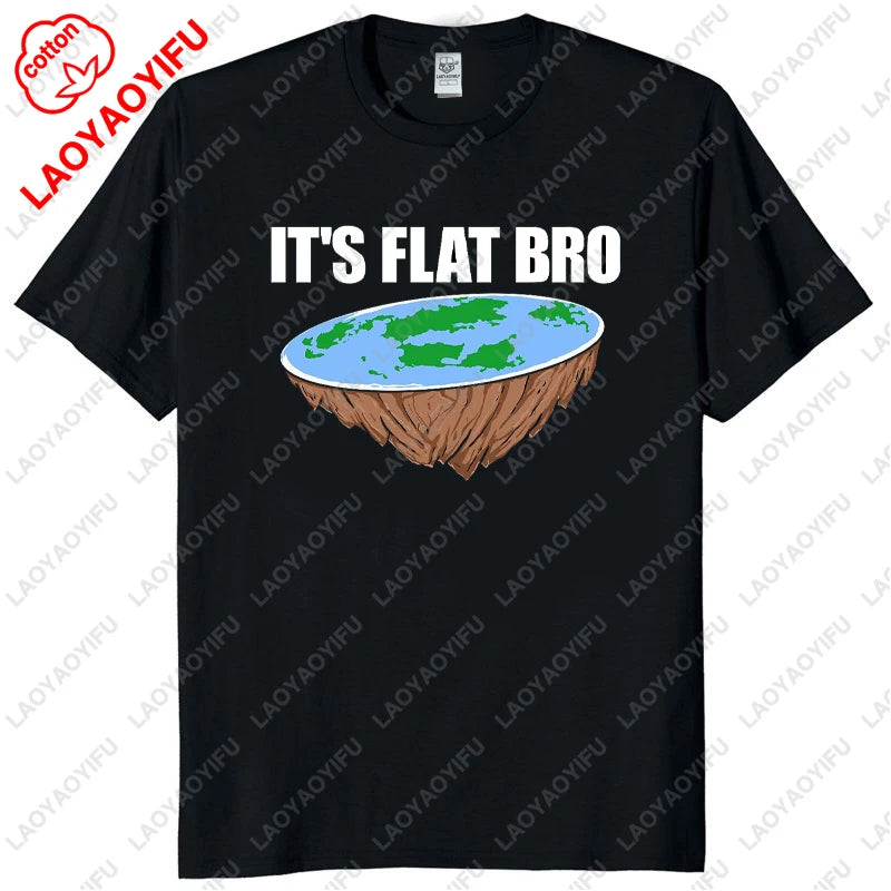 Funny Flat Earth Astronaut Well That Sucks T-Shirt Retro Male T Shirts Summer Breathable Outdoors Woman Man Graphic T Shirts