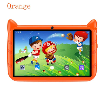 New 7 Inch 5G WiFi Tablet Quad Core 4GB RAM 64GB ROM Kids Learning Education Android Tablets Dual Cameras Google 4000mAh