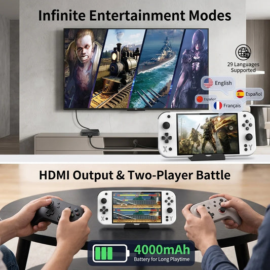 G90 Portable Retro Handheld Console – HD, TV Output