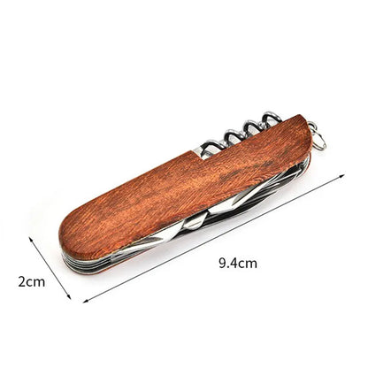 10 Pcs Pocket Knife Multi-tool Knives Father's Day Gifts for Men Wedding Groomsmen Gift Anniversary Gift