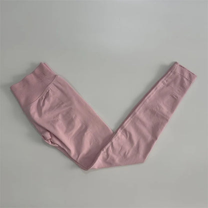 Yoga Leggings Women Scrunch Bum Workout Tights Seamless Pants Stretch Gym Sports Wear Booty Push Up Butt Lift Tights Slim