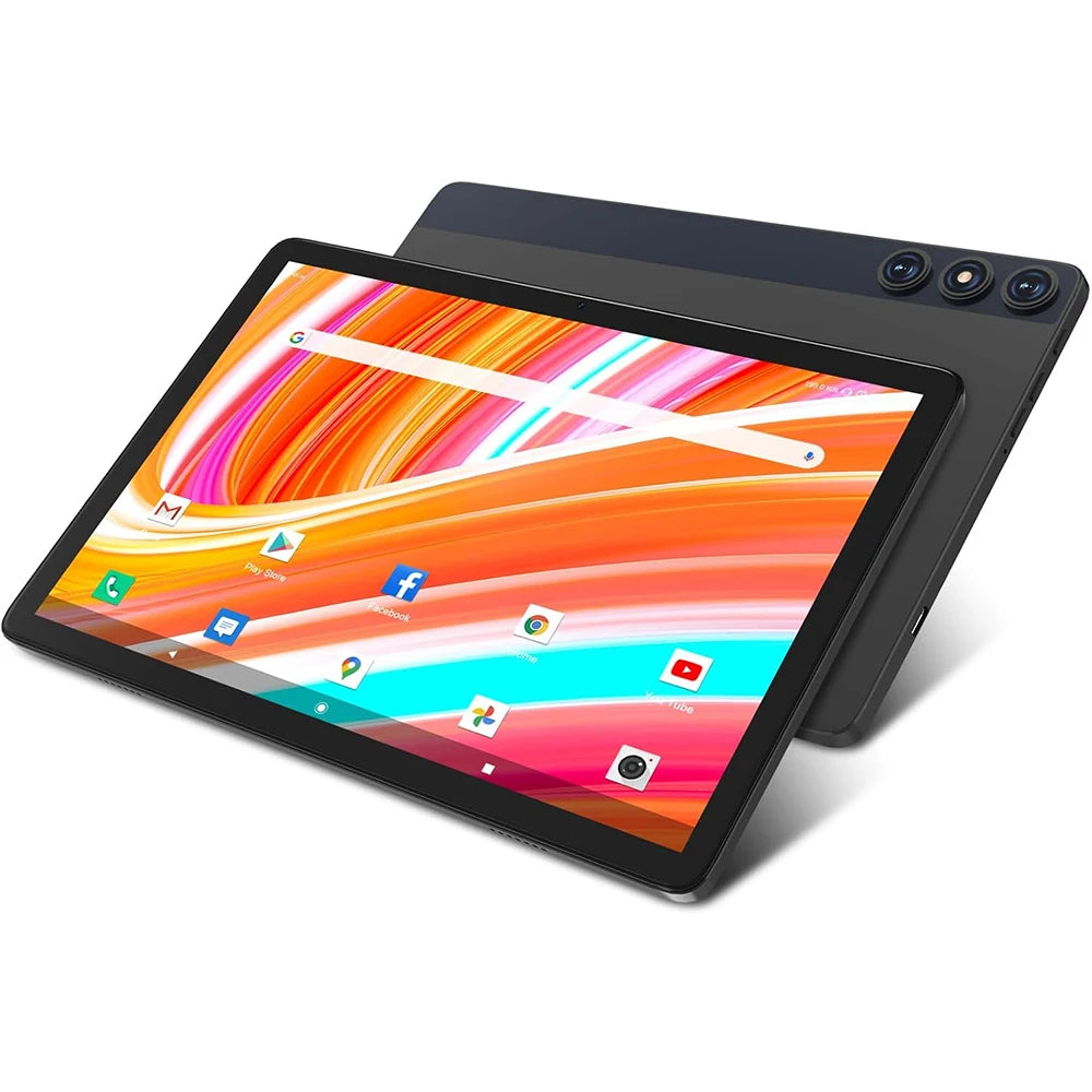 New 10.1 Inch Android 15 Tablet PC 12GB RAM 512GB ROM WiFi Bluetooth 7000mAh Battery HD Touch Screen With Free BT Keyboard CASE