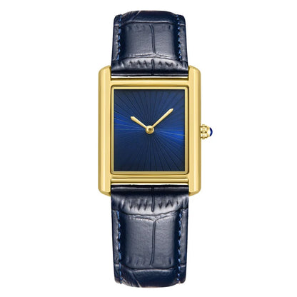 New Elegant Watches for Women and Men Fashion Leather Strap Waterproof Quartz Wristwatches Couple's Watches Gifts Drop Shipping