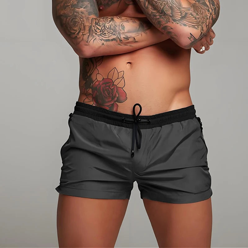 Summer Board shorts Swimwear Mens Swim Shorts Summer Beach Shorts Boxer Swimming Trunks Men Swimsuit High Quality Board Shorts