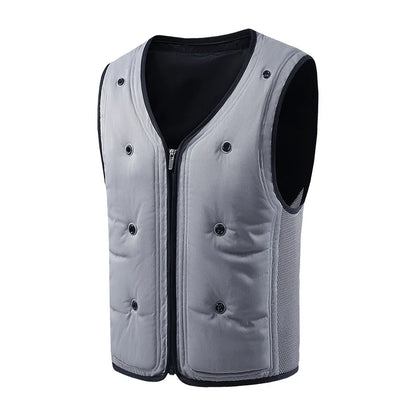 Premium Cooling Jacket with Custom Logo AirConditioned Vest for Couples Ideal Outdoor Workwear & Protection Gear