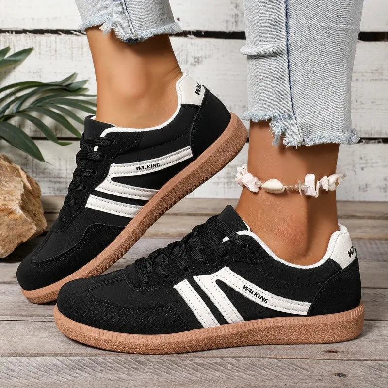 Women Sneakers 2025 Spring New Luxury Flat Loafers Comfortable Slip on Soft Female Sneakers Lightweight Outdoor Shoes for Women