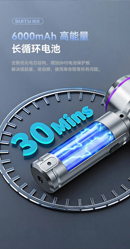 Vacuum Cleaner High Power Portable Handheld Wireless Brushless Motor Clean Machine Powerful Dust Blower Inflator Vacuum Cleaner