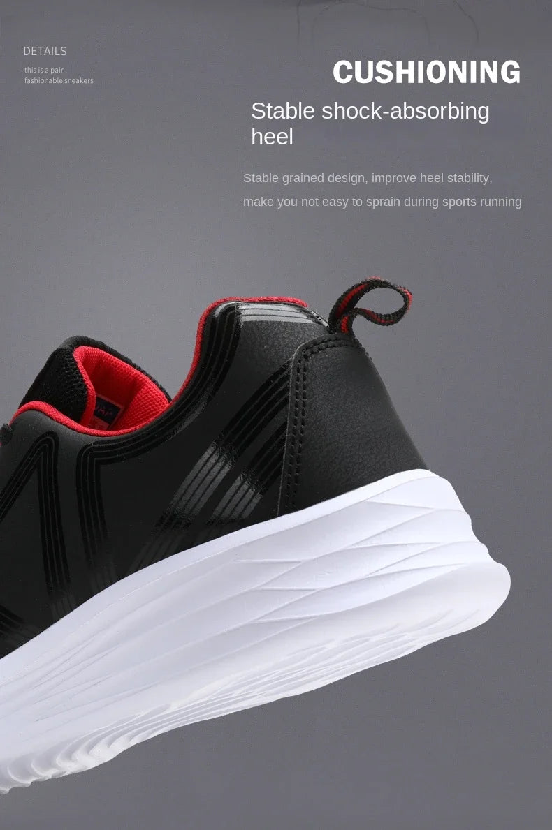 Black Sneakers Comfortable Sports Running Shoes For Men Tenis Masculinos Autumn Lightweight Casual Shoe Zapatillas Hombre