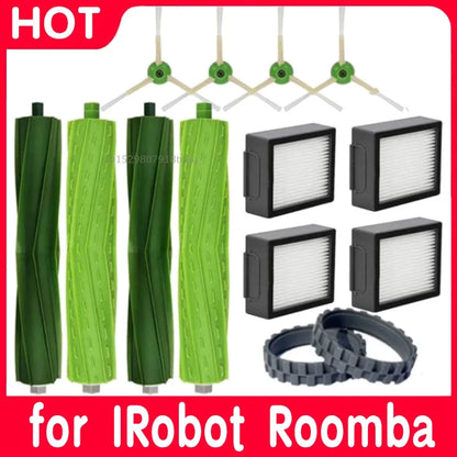 Hepa Filter Brush Roll for iRobot Roomba I7 E5 E6 I3 Series Robot Vacuum Cleaner Accessories Hepa Filter Side Brush Mop Cloths