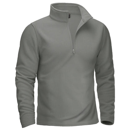 TACVASEN Quarter-Zip Pullover Tops Mens Turtleneck Fleece Sweatshirts Casual Warm Sweater Athletic Running Sports Hoodie Shirts
