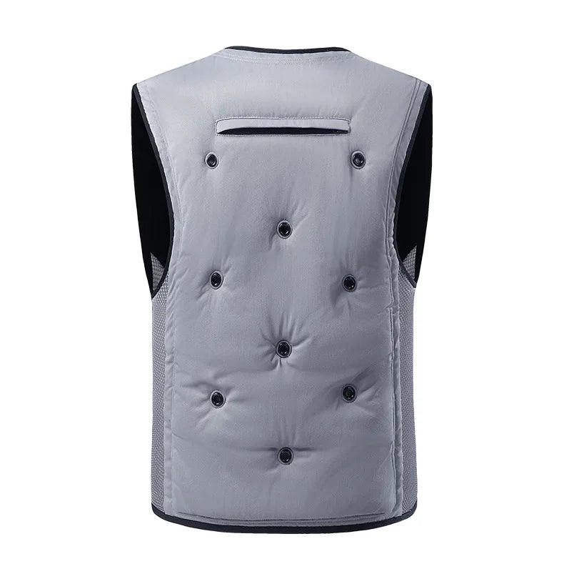Premium Cooling Jacket with Custom Logo AirConditioned Vest for Couples Ideal Outdoor Workwear & Protection Gear