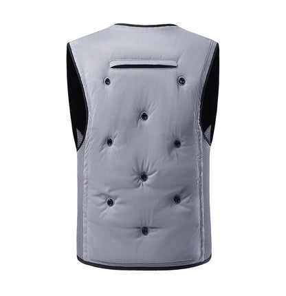 Premium Cooling Jacket with Custom Logo AirConditioned Vest for Couples Ideal Outdoor Workwear & Protection Gear