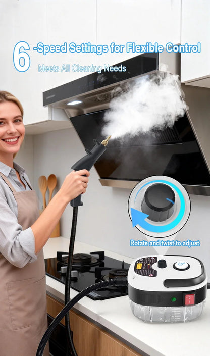 Portable Handheld High Pressure Steam Cleaner Household Multifunctional Steam Cleaning Machine Kitchen Hood Air Conditioner Car