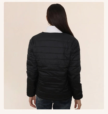 Smart Heating Cotton Jacket V-Neck Inner Wear 24 Zones Electric Thermal Insulation Clothes Motorcycle Riding Vest Heat Retention