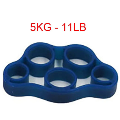 Hand Gripper Silicone Finger Expander Exercise Hand Grip Wrist Strength Trainer Finger Exerciser Resistance Bands Fitness