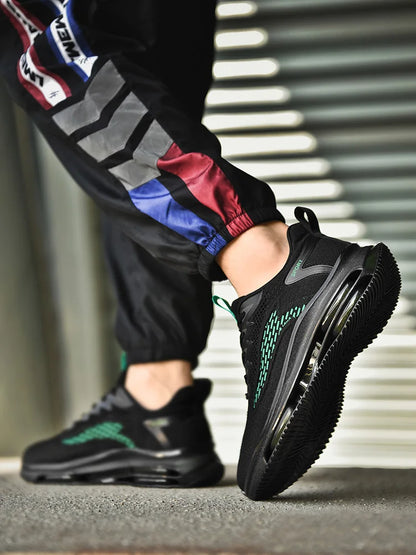 High Quality Sneakers Male Trend Black Platform Basketball Shoes Men Casual White Sport Walking Sneakers Men's Trainer 2025