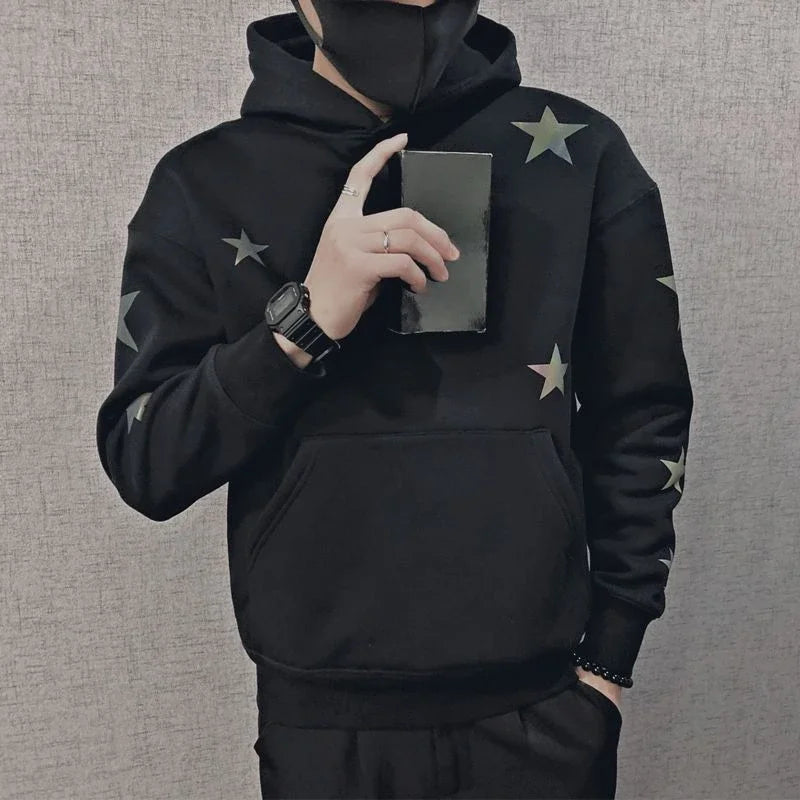 Hip Hop Graphic Warm Winter Hoodie
