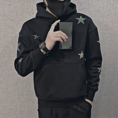 Hip Hop Graphic Warm Winter Hoodie