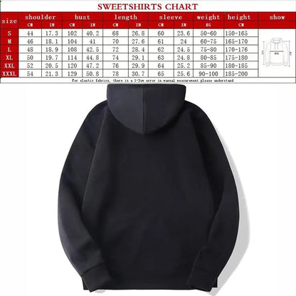 Anime Print American Streetwear Hoodie