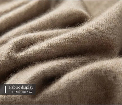 100% Pure Cashmere Wool Turtleneck Sweaters For Men Pullover 2023 Autumn Winter Soft lightweight Warm Knitted Sweater Pull Homme