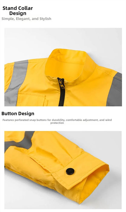 Smart Air Conditioning Cooling Jacket Men Breathable Sun Protection Workwear For Outdoor Workers Fishing Hiking