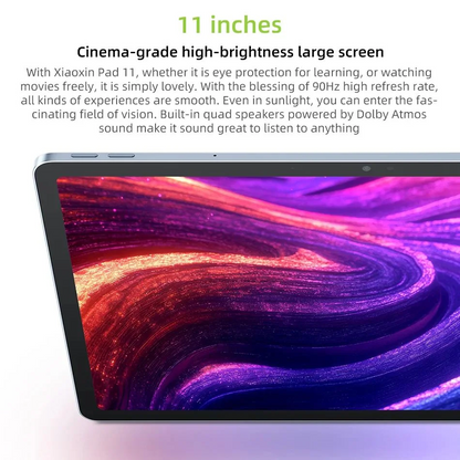 Original Lenovo Xiaoxin Pad 11 2025 Tab 128GB 256GB ROM MTK Dimensity 6300 11" 2.5K Screen 7040mAh WIFI Pads Tablet CN Version