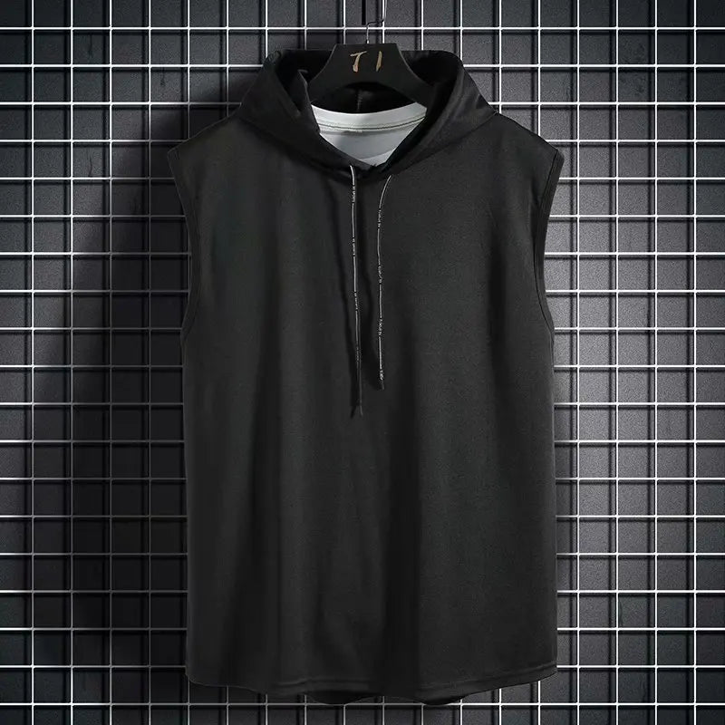 Solid Color Fleece Hip Hop Hoodie